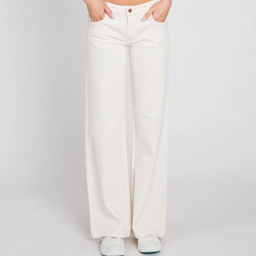 NWT LP249 Cream Genoa Mid Rise Letters to Juliet